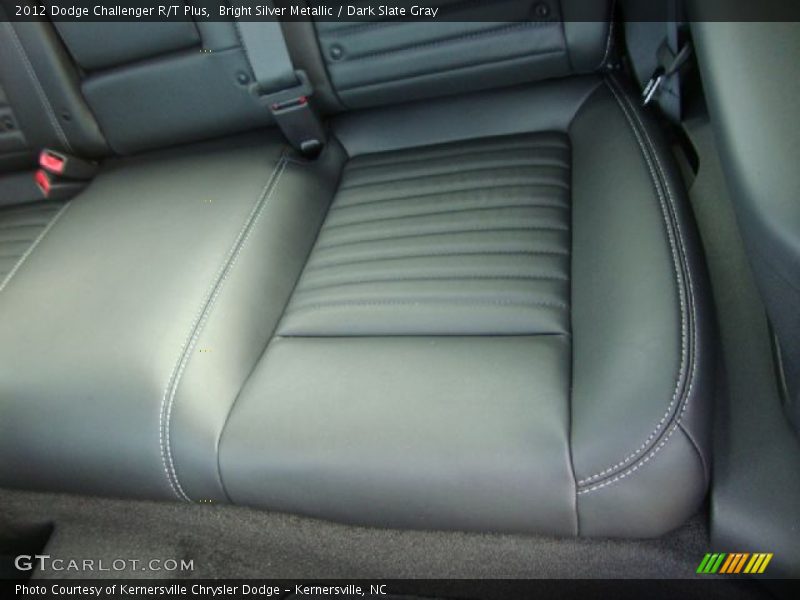 Bright Silver Metallic / Dark Slate Gray 2012 Dodge Challenger R/T Plus
