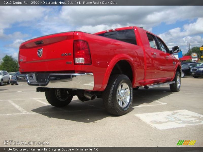Flame Red / Dark Slate 2012 Dodge Ram 2500 HD Laramie Mega Cab 4x4