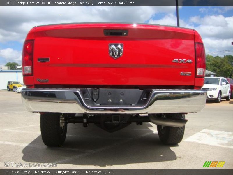 Flame Red / Dark Slate 2012 Dodge Ram 2500 HD Laramie Mega Cab 4x4