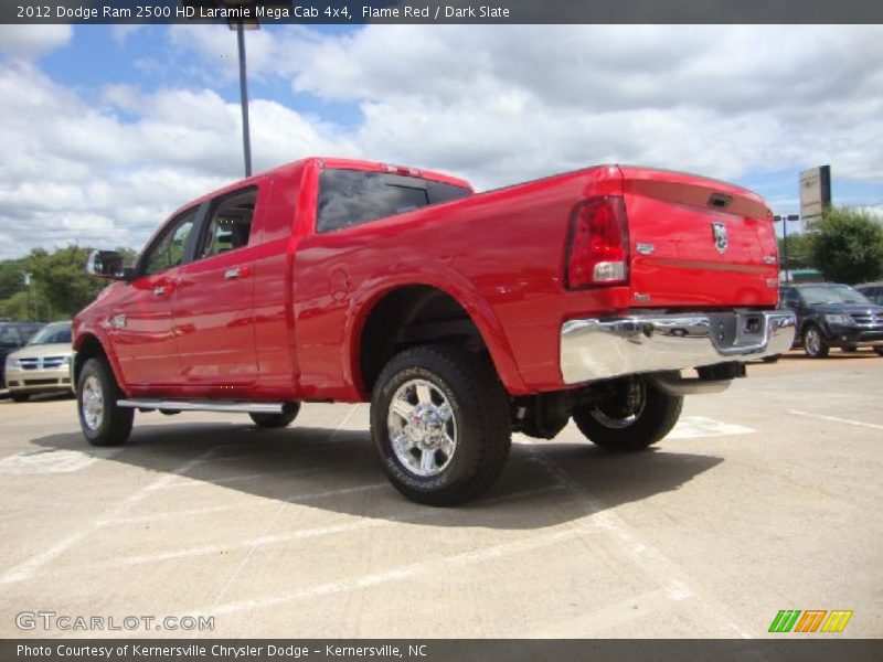 Flame Red / Dark Slate 2012 Dodge Ram 2500 HD Laramie Mega Cab 4x4