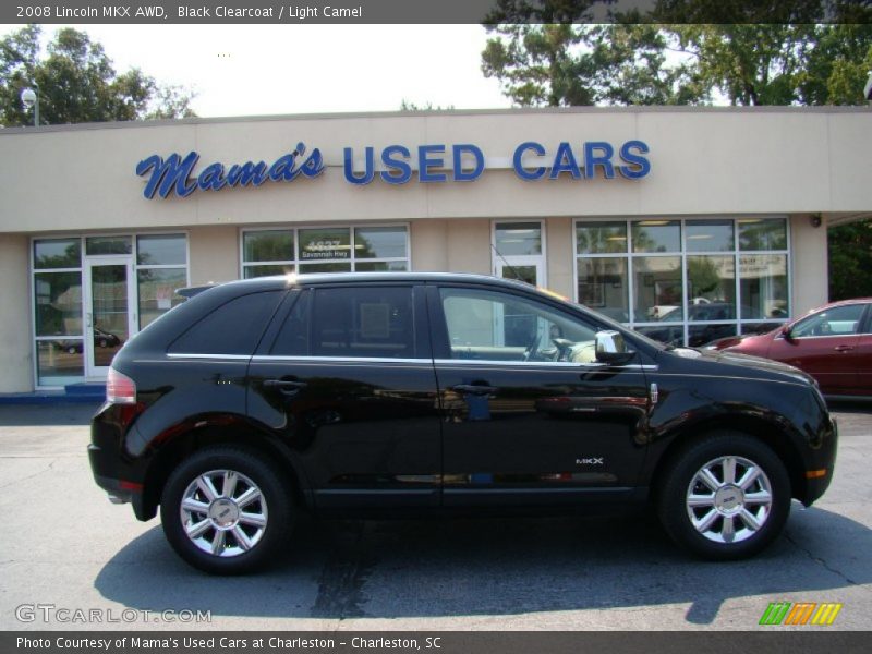 Black Clearcoat / Light Camel 2008 Lincoln MKX AWD