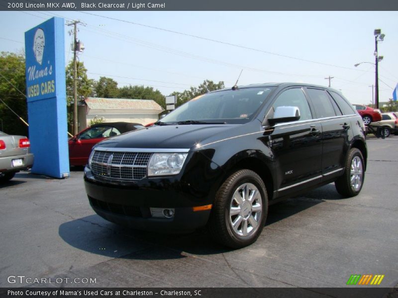 Black Clearcoat / Light Camel 2008 Lincoln MKX AWD