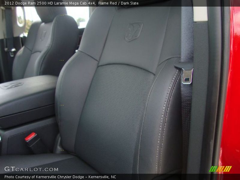  2012 Ram 2500 HD Laramie Mega Cab 4x4 Dark Slate Interior