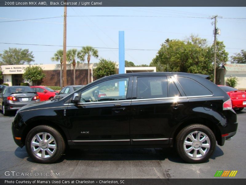 Black Clearcoat / Light Camel 2008 Lincoln MKX AWD