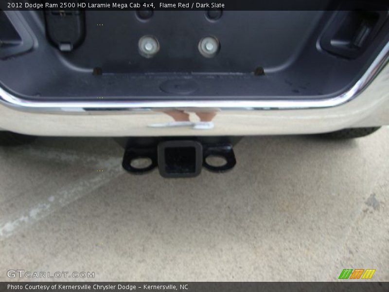 Flame Red / Dark Slate 2012 Dodge Ram 2500 HD Laramie Mega Cab 4x4