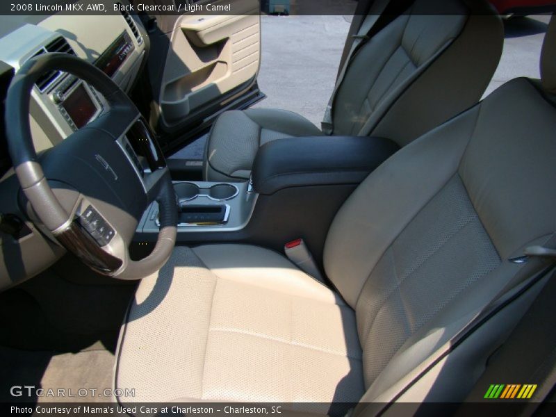 Black Clearcoat / Light Camel 2008 Lincoln MKX AWD