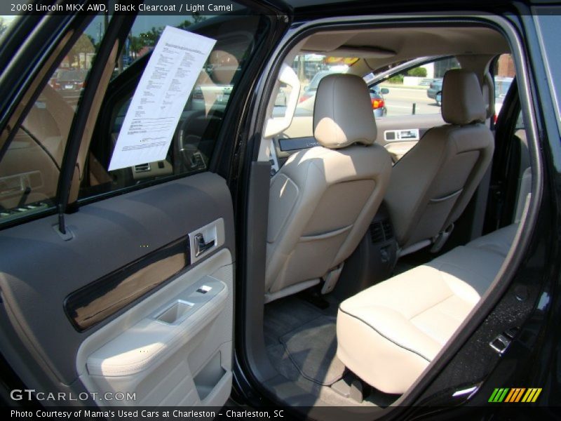 Black Clearcoat / Light Camel 2008 Lincoln MKX AWD