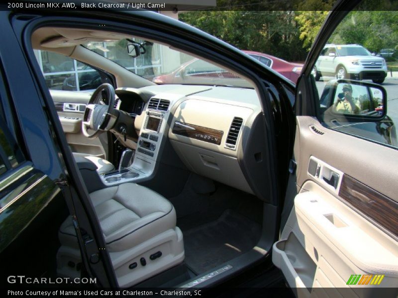 Black Clearcoat / Light Camel 2008 Lincoln MKX AWD
