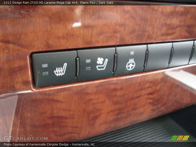 Flame Red / Dark Slate 2012 Dodge Ram 2500 HD Laramie Mega Cab 4x4