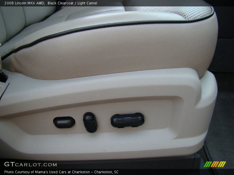 Black Clearcoat / Light Camel 2008 Lincoln MKX AWD
