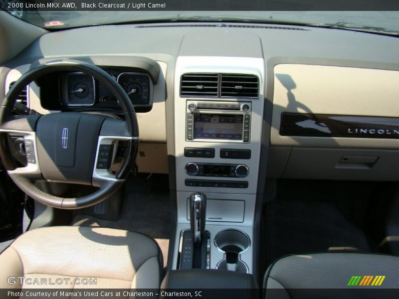 Black Clearcoat / Light Camel 2008 Lincoln MKX AWD