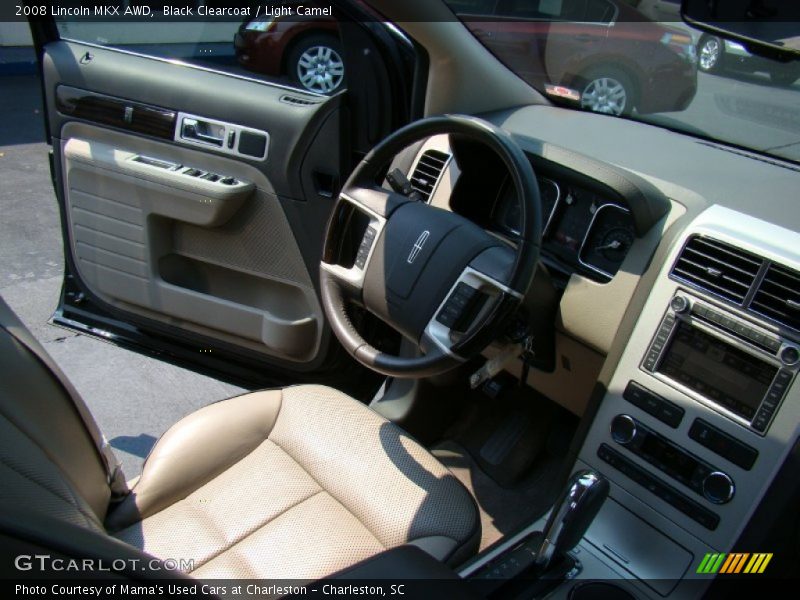 Black Clearcoat / Light Camel 2008 Lincoln MKX AWD
