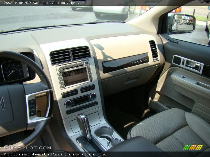 Black Clearcoat / Light Camel 2008 Lincoln MKX AWD