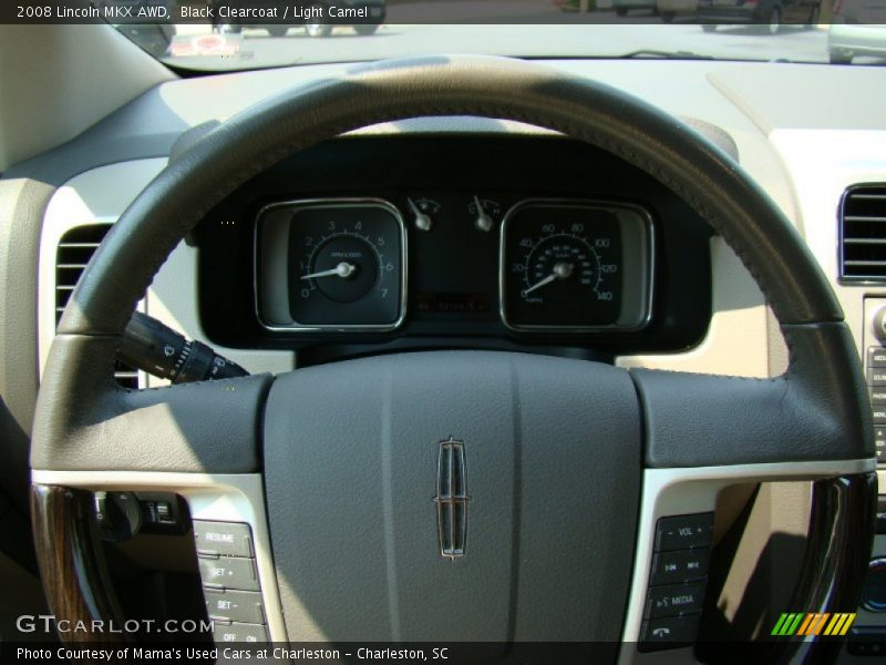 Black Clearcoat / Light Camel 2008 Lincoln MKX AWD