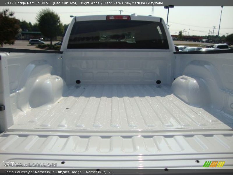 Bright White / Dark Slate Gray/Medium Graystone 2012 Dodge Ram 1500 ST Quad Cab 4x4