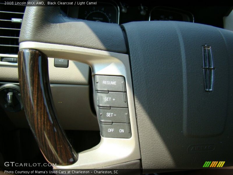 Black Clearcoat / Light Camel 2008 Lincoln MKX AWD