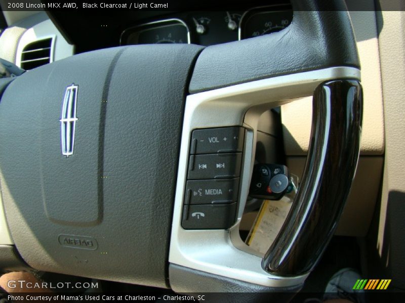Black Clearcoat / Light Camel 2008 Lincoln MKX AWD