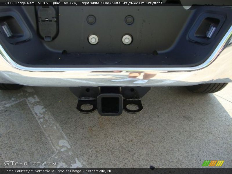 Bright White / Dark Slate Gray/Medium Graystone 2012 Dodge Ram 1500 ST Quad Cab 4x4