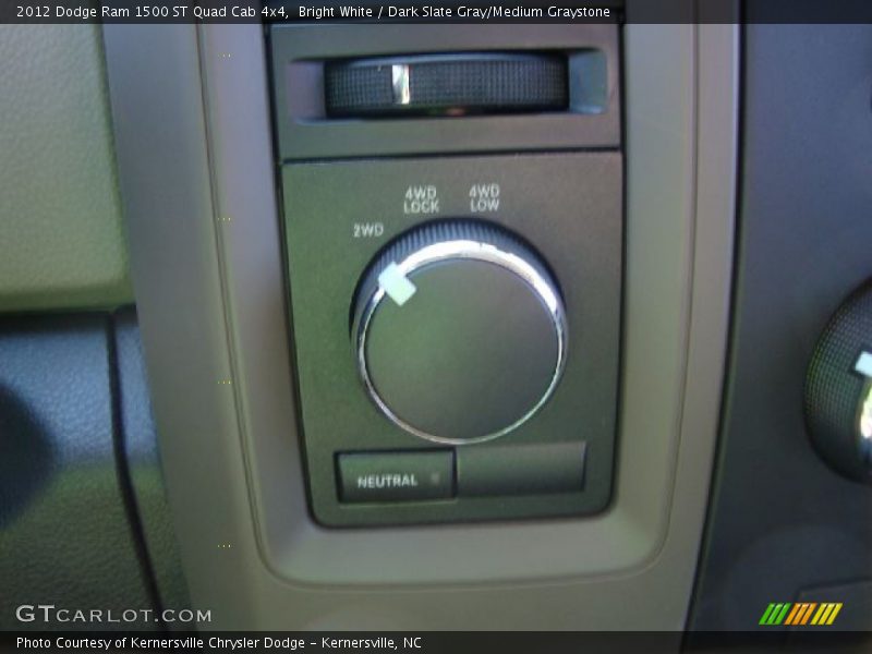 Bright White / Dark Slate Gray/Medium Graystone 2012 Dodge Ram 1500 ST Quad Cab 4x4