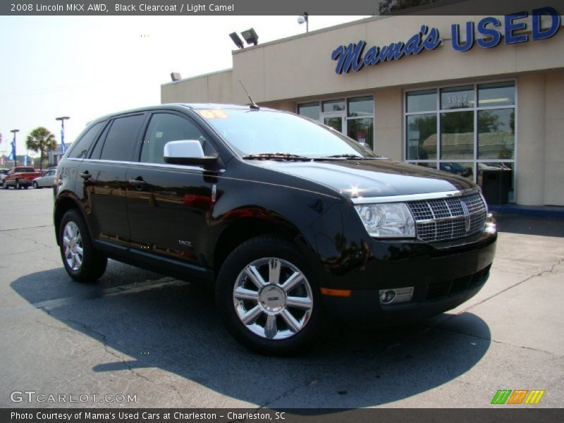 Black Clearcoat / Light Camel 2008 Lincoln MKX AWD