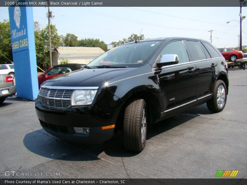 Black Clearcoat / Light Camel 2008 Lincoln MKX AWD