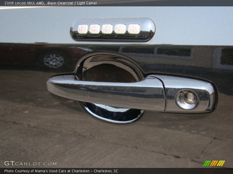 Black Clearcoat / Light Camel 2008 Lincoln MKX AWD