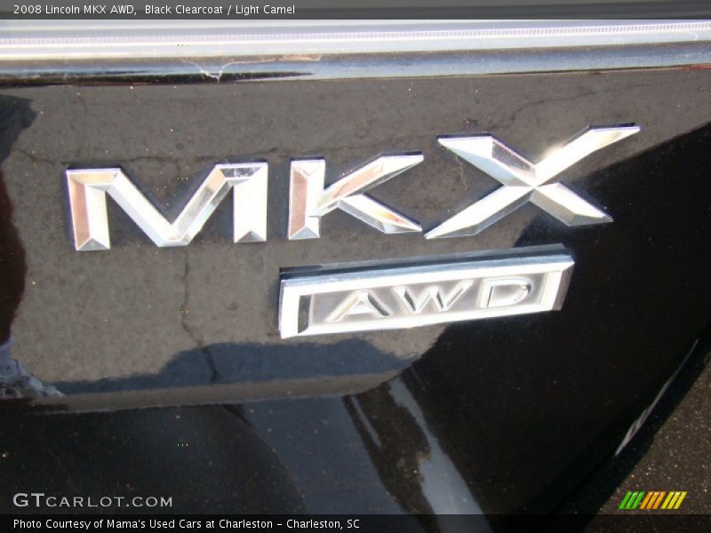 Black Clearcoat / Light Camel 2008 Lincoln MKX AWD