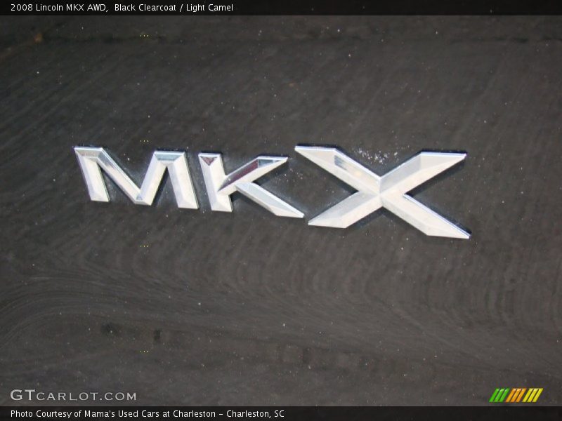 Black Clearcoat / Light Camel 2008 Lincoln MKX AWD
