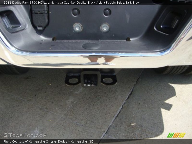 Black / Light Pebble Beige/Bark Brown 2012 Dodge Ram 3500 HD Laramie Mega Cab 4x4 Dually