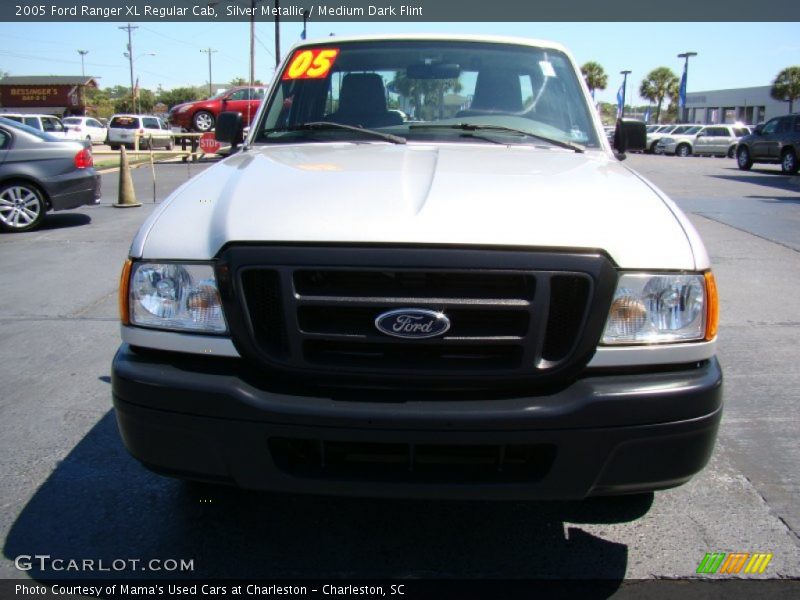 Silver Metallic / Medium Dark Flint 2005 Ford Ranger XL Regular Cab