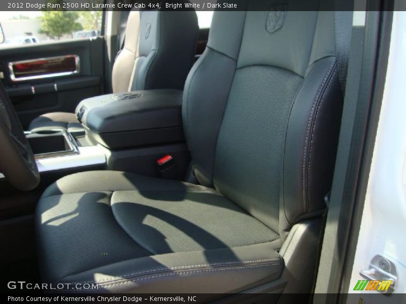 Bright White / Dark Slate 2012 Dodge Ram 2500 HD Laramie Crew Cab 4x4