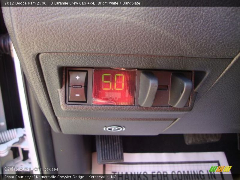 Bright White / Dark Slate 2012 Dodge Ram 2500 HD Laramie Crew Cab 4x4