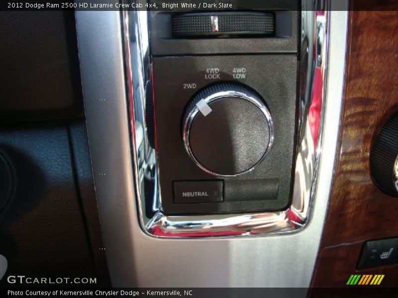 Bright White / Dark Slate 2012 Dodge Ram 2500 HD Laramie Crew Cab 4x4