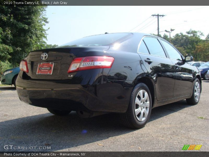 Black / Ash Gray 2010 Toyota Camry LE