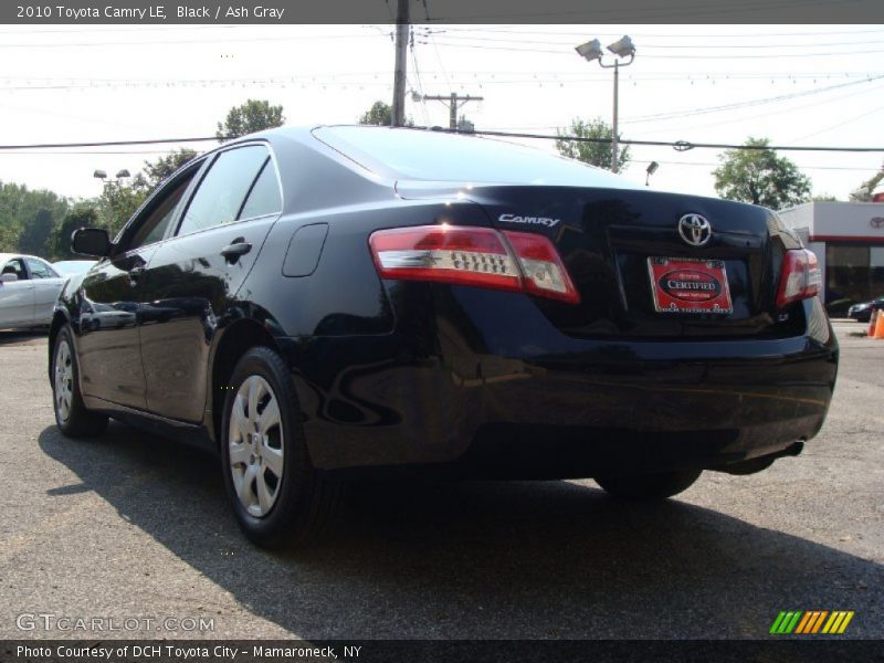 Black / Ash Gray 2010 Toyota Camry LE