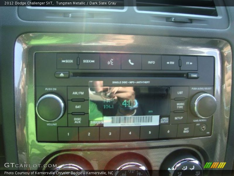 Tungsten Metallic / Dark Slate Gray 2012 Dodge Challenger SXT