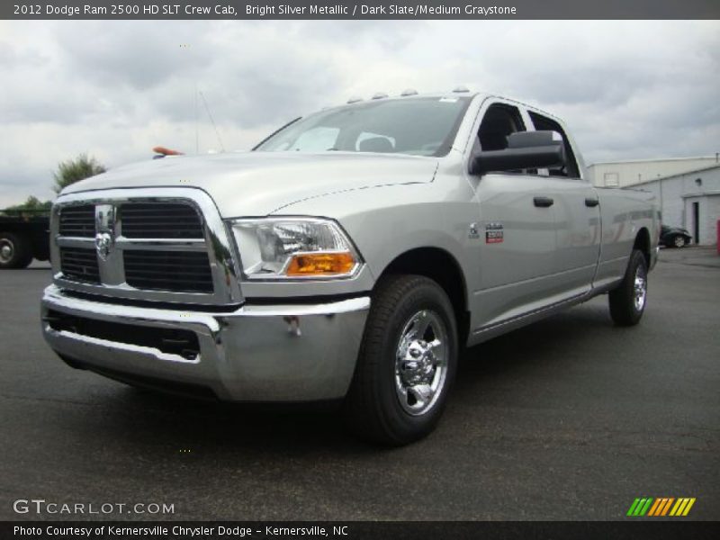 Bright Silver Metallic / Dark Slate/Medium Graystone 2012 Dodge Ram 2500 HD SLT Crew Cab