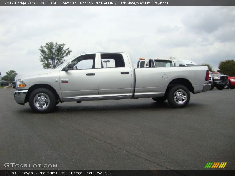 Bright Silver Metallic / Dark Slate/Medium Graystone 2012 Dodge Ram 2500 HD SLT Crew Cab
