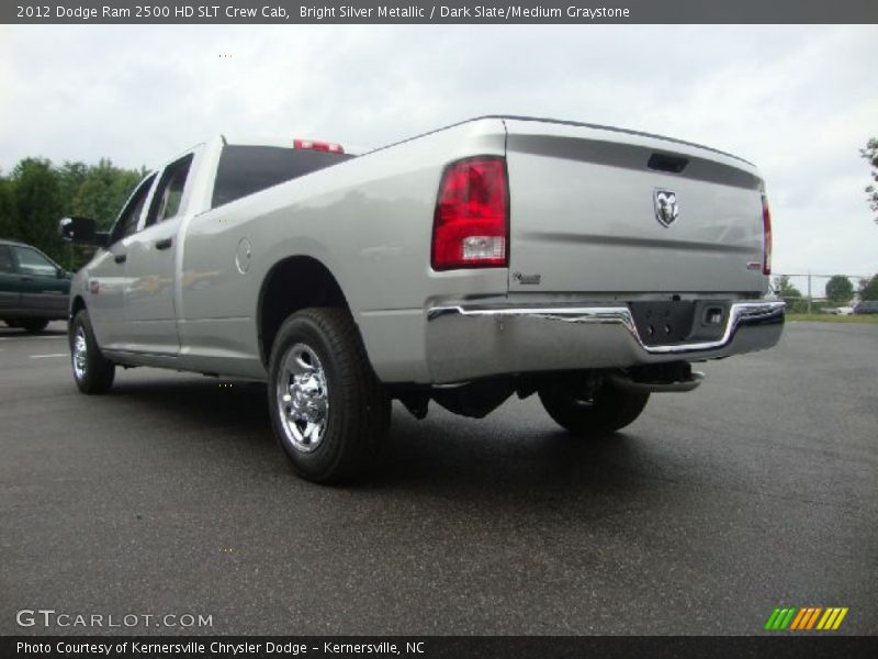 Bright Silver Metallic / Dark Slate/Medium Graystone 2012 Dodge Ram 2500 HD SLT Crew Cab
