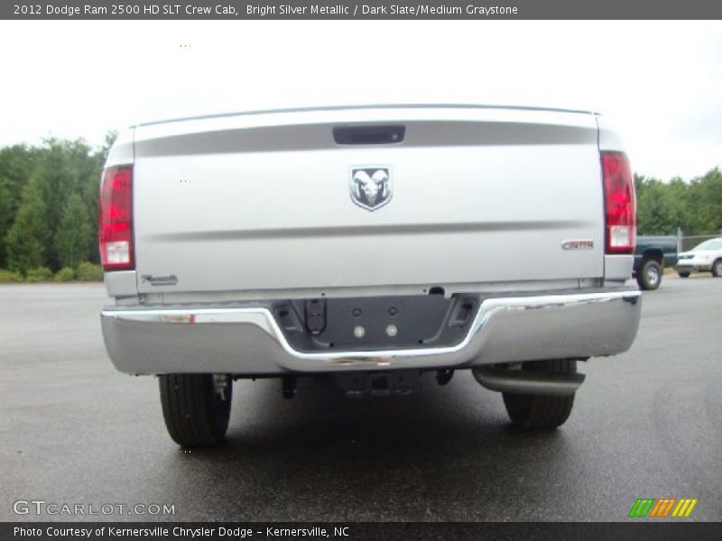 Bright Silver Metallic / Dark Slate/Medium Graystone 2012 Dodge Ram 2500 HD SLT Crew Cab