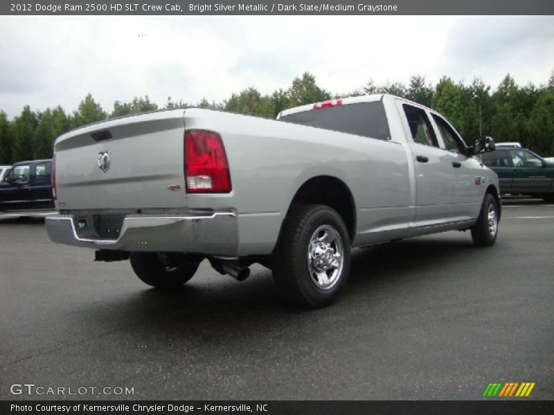Bright Silver Metallic / Dark Slate/Medium Graystone 2012 Dodge Ram 2500 HD SLT Crew Cab
