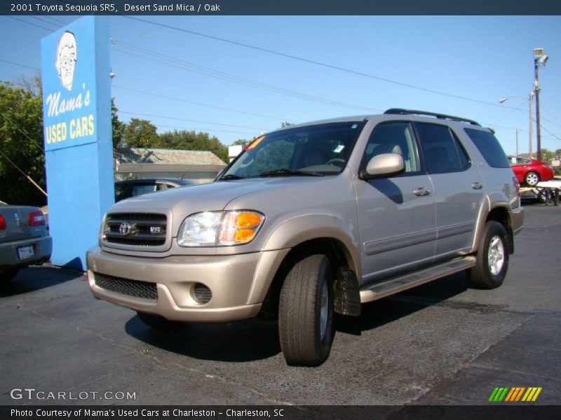 Desert Sand Mica / Oak 2001 Toyota Sequoia SR5