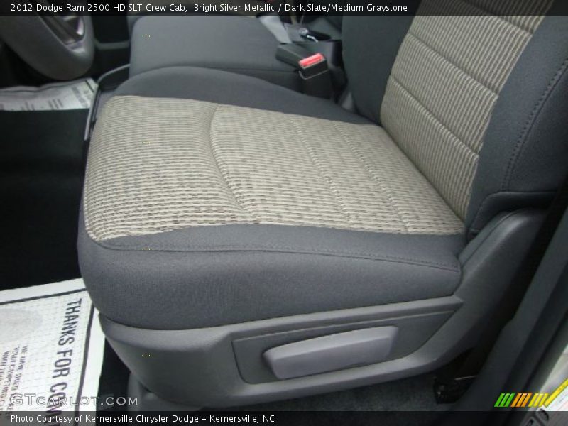 Bright Silver Metallic / Dark Slate/Medium Graystone 2012 Dodge Ram 2500 HD SLT Crew Cab