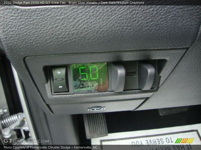 Bright Silver Metallic / Dark Slate/Medium Graystone 2012 Dodge Ram 2500 HD SLT Crew Cab