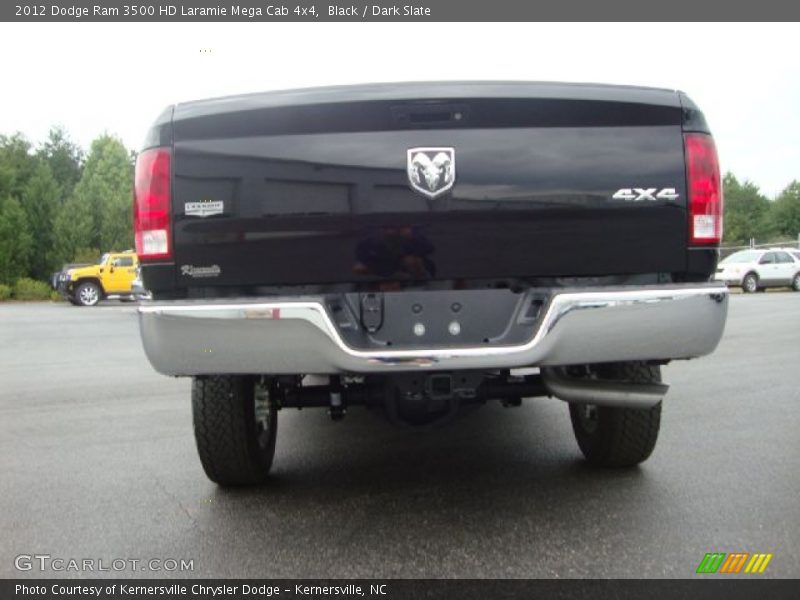 Black / Dark Slate 2012 Dodge Ram 3500 HD Laramie Mega Cab 4x4