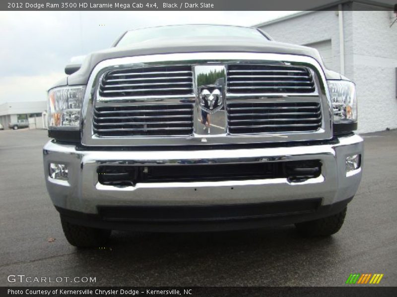 Black / Dark Slate 2012 Dodge Ram 3500 HD Laramie Mega Cab 4x4