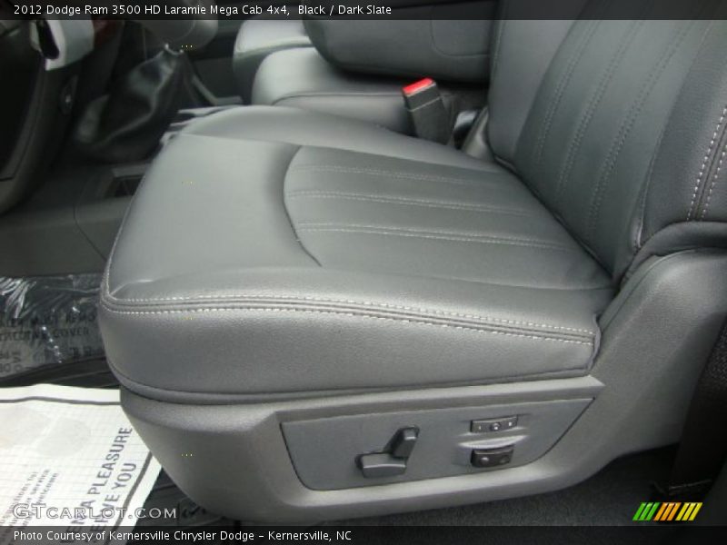 Black / Dark Slate 2012 Dodge Ram 3500 HD Laramie Mega Cab 4x4