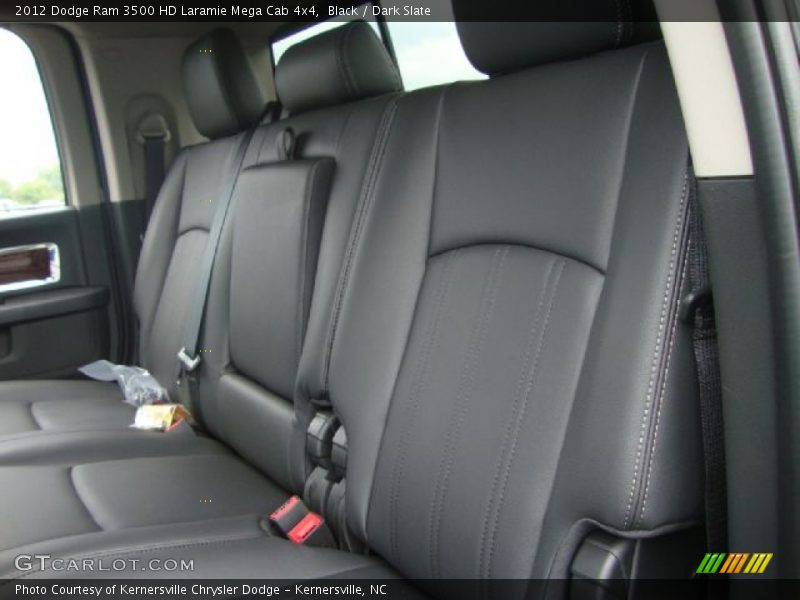  2012 Ram 3500 HD Laramie Mega Cab 4x4 Dark Slate Interior