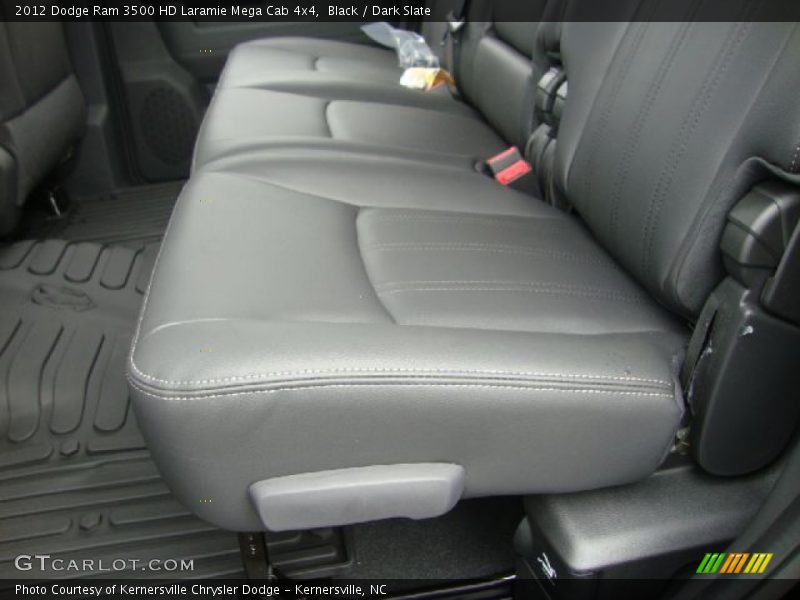 Black / Dark Slate 2012 Dodge Ram 3500 HD Laramie Mega Cab 4x4