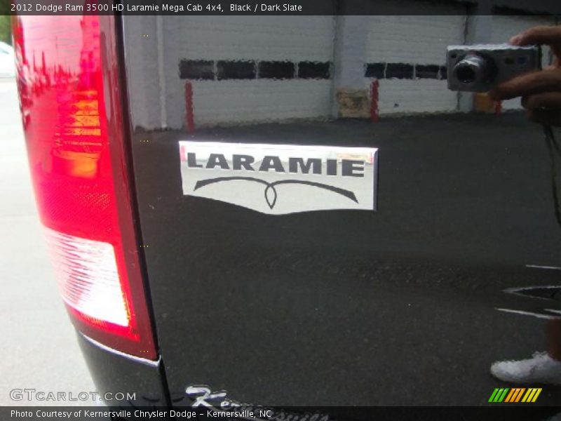 Black / Dark Slate 2012 Dodge Ram 3500 HD Laramie Mega Cab 4x4